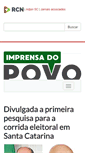 Mobile Screenshot of imprensadopovo.com.br